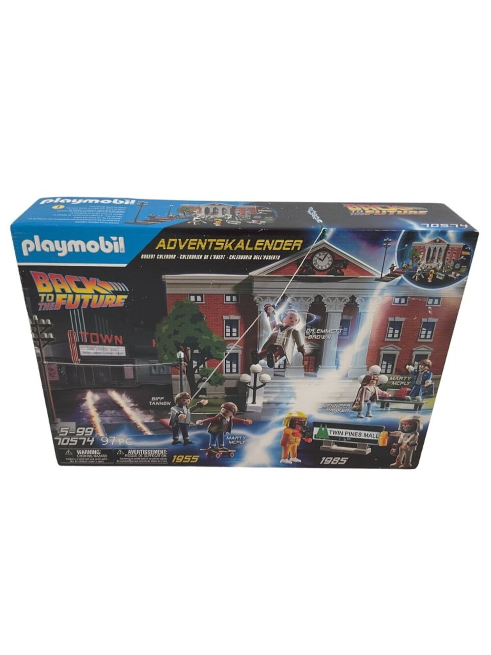 PLAYMOBIL 70574 Back to the Future Advent Calendar Retired New Sealed Collector
